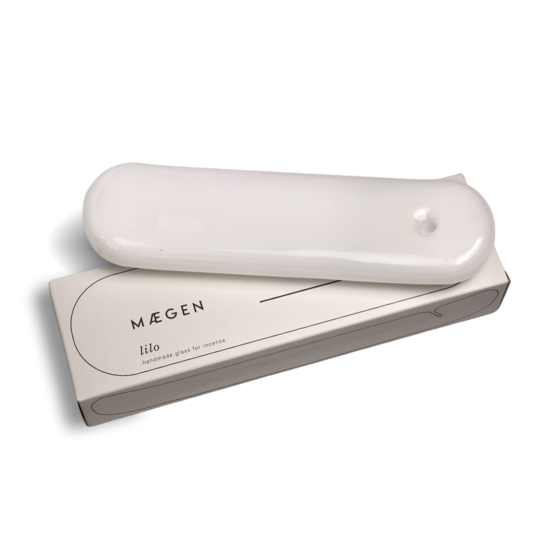 Lilo Incense Holders - Milky White - Elevation Lifestyle