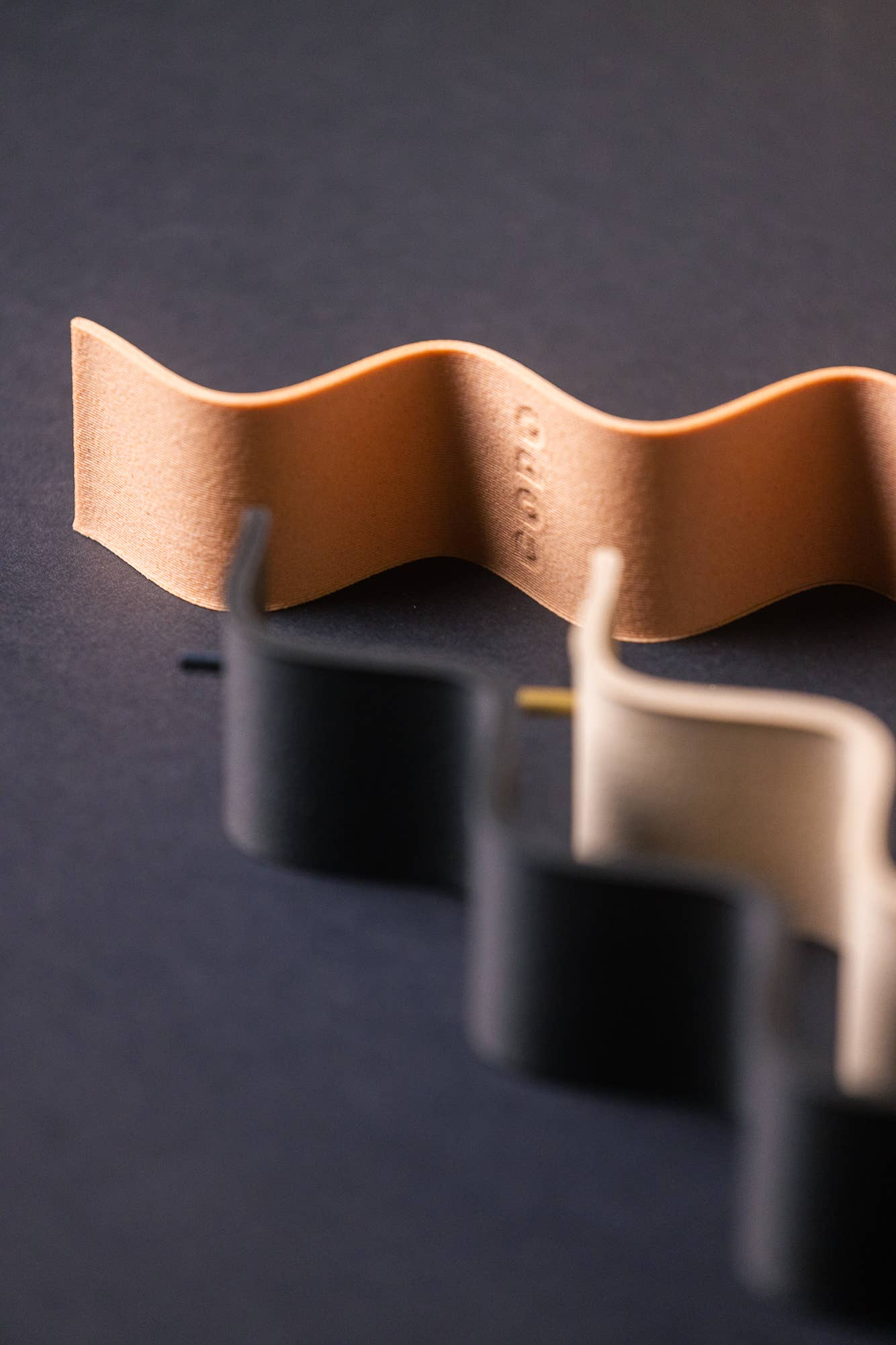 Incense Holder - Wood-based with metal insert - Curly: Cedar / Terracotta - Elevation Lifestyle