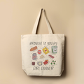 Brought to You By Girl Dinner Tote Bag - Elevation Lifestyle