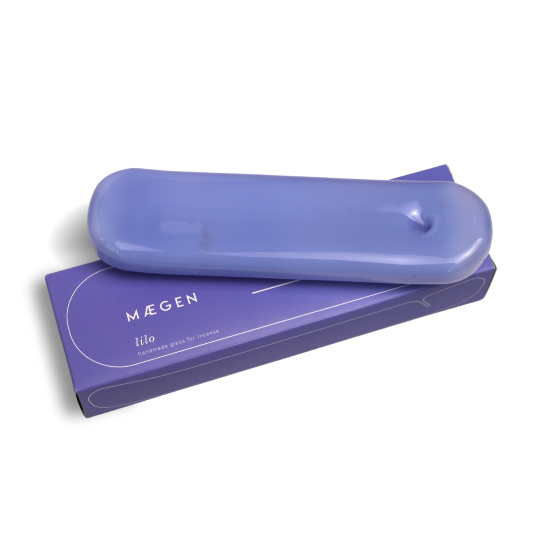 Lilo Incense Holders - Milky Blue - Elevation Lifestyle