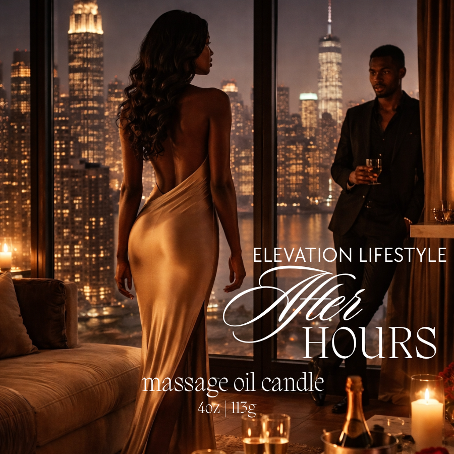 V-Day Massage Oil Candles