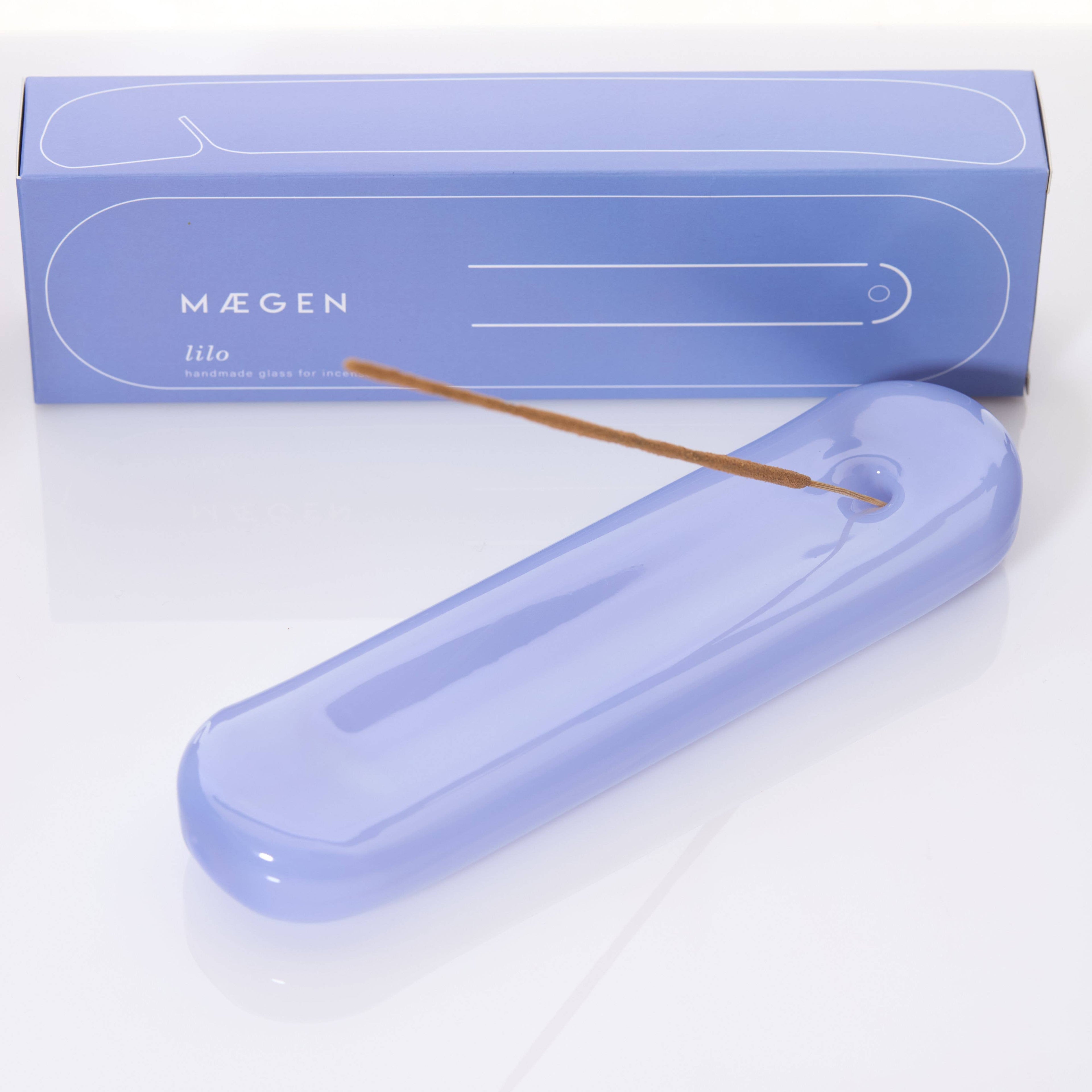 Lilo Incense Holders - Milky Blue - Elevation Lifestyle