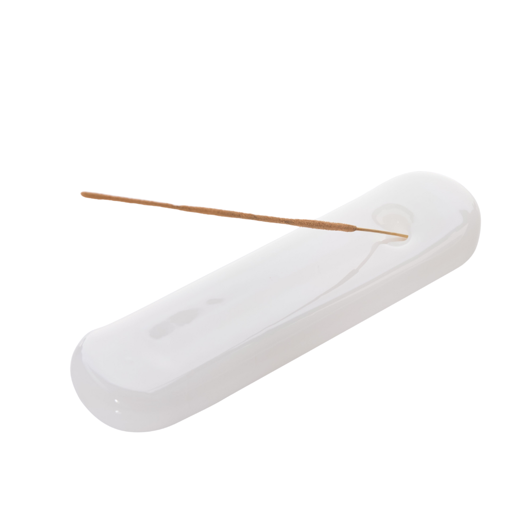 Lilo Incense Holders - Milky White - Elevation Lifestyle