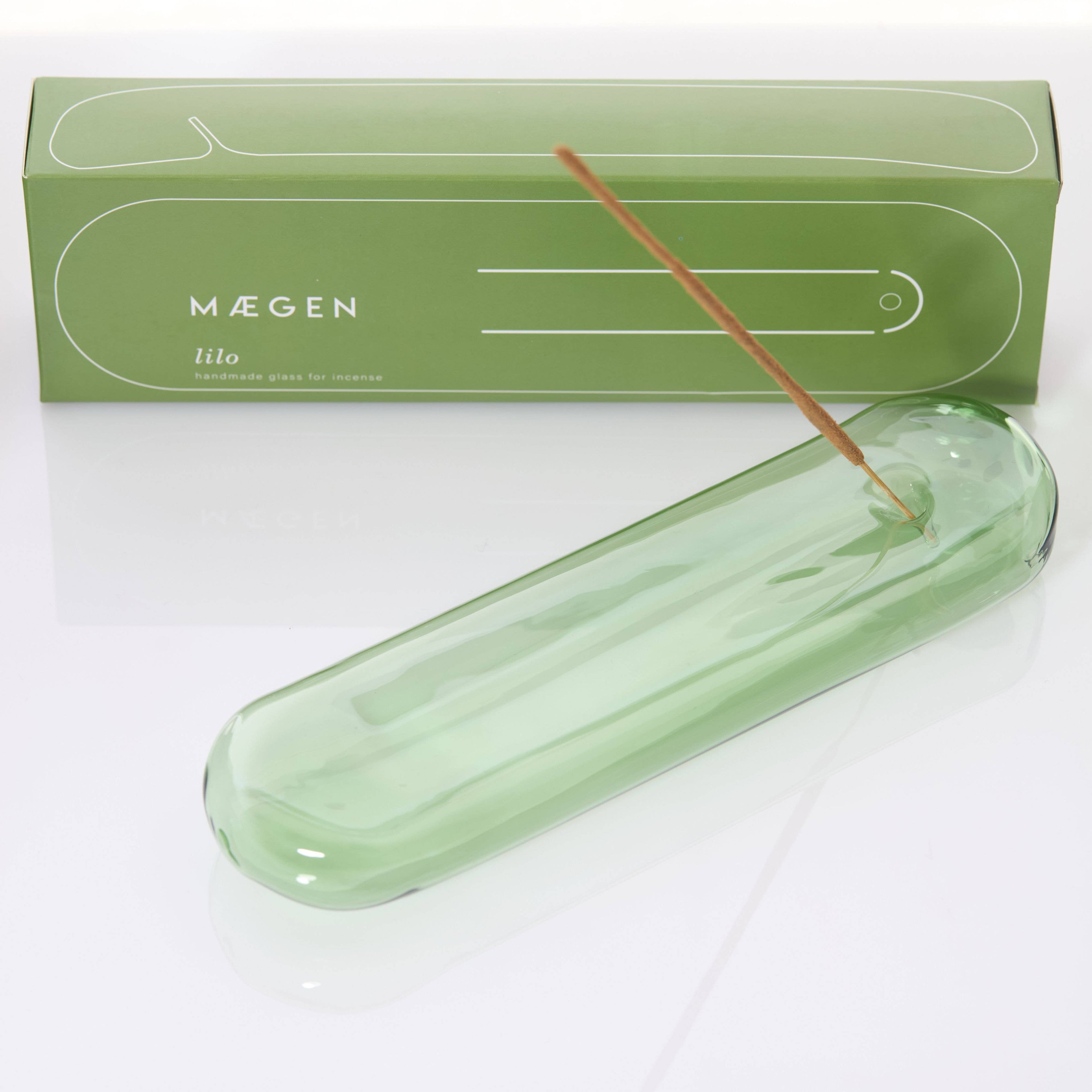Lilo Incense Holders - Green - Elevation Lifestyle